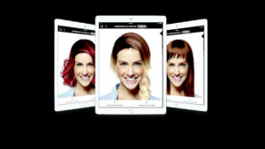 Aplicativo para testar novo corte e cor de cabelo