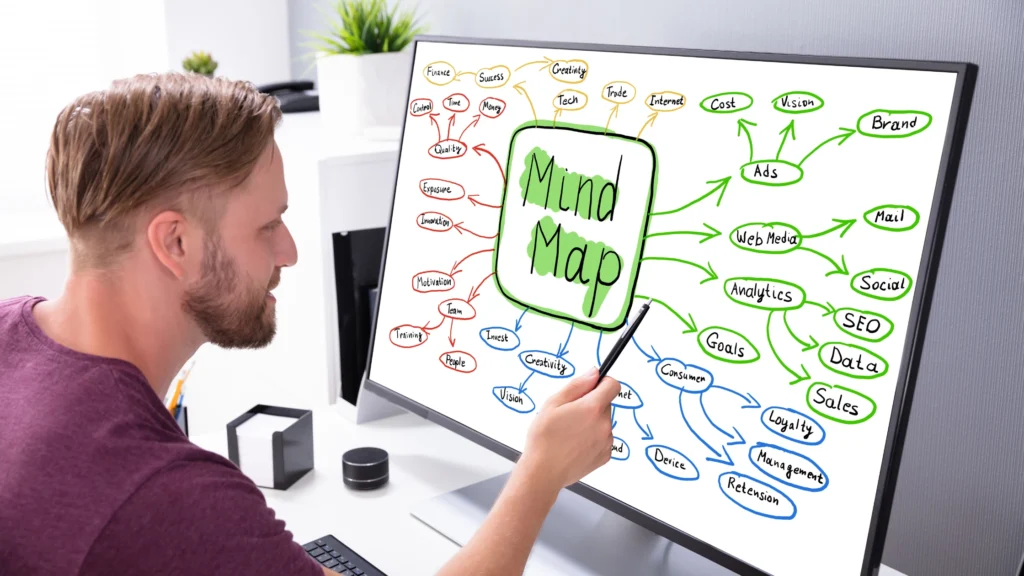  apps para fazer mapas mentais interativos