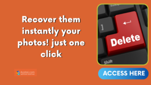 Recover them instantly your photos! just one click
