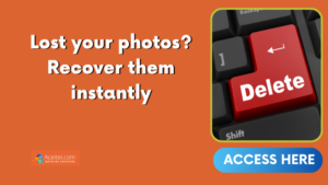 Lost your photos? Recover them instantly