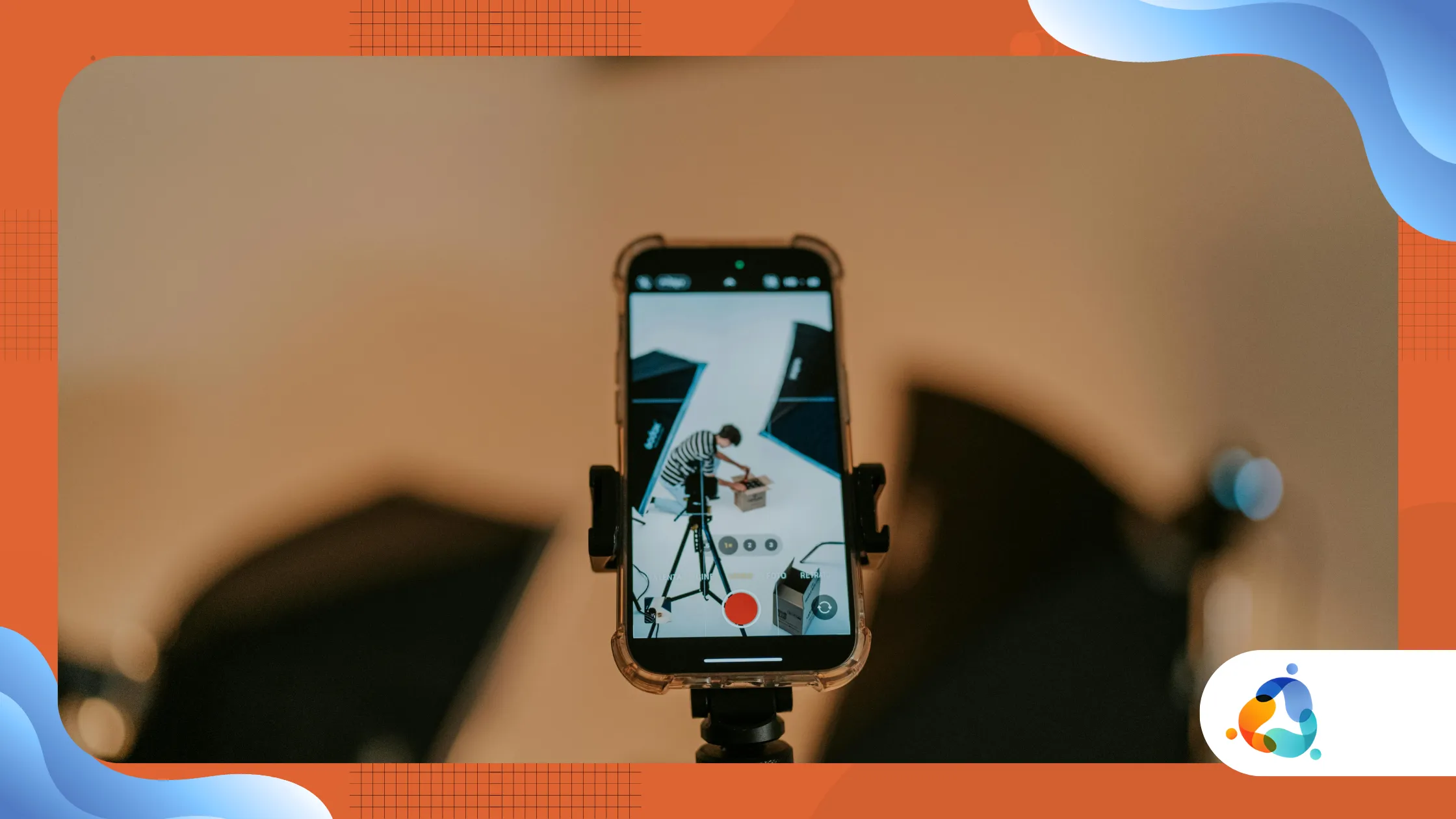 Apps de filtros visuais e edição de vídeo